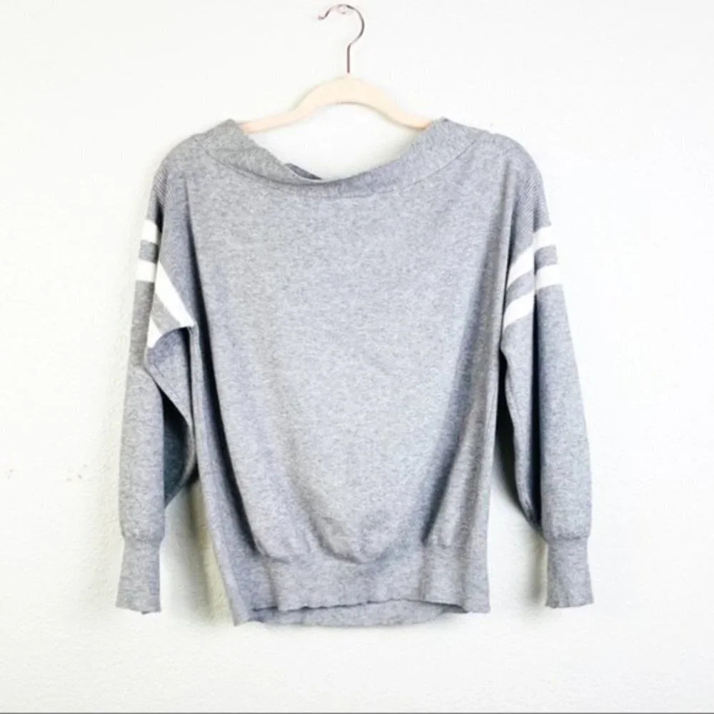 ASOS Signature 8 Gray Soft Cute Boat Neck Sweater Medium